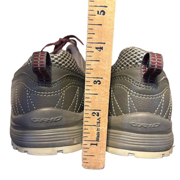 Saucony Excursion TR9 Gray Red Trail Running Outdoor Sneaker Shoes Womens 7.5 - Picture 12 of 16